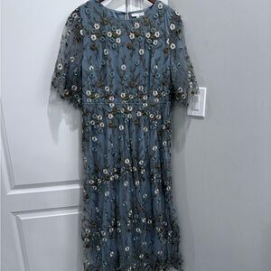 Baltic Born Blue and Gold Dress